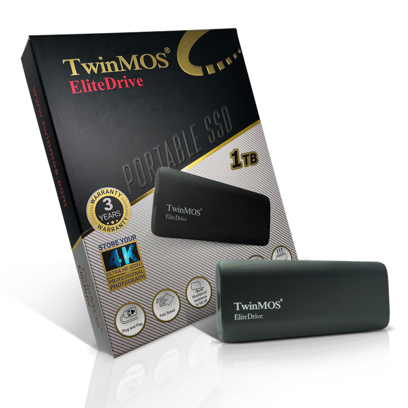 TwinMOS Portable SSD EliteDrive USB 3.0/Type-C