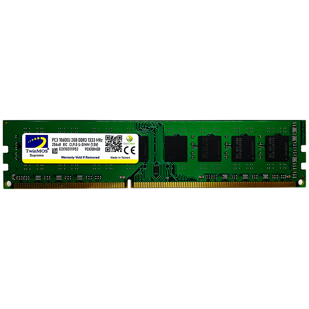 TwinMOS DDR3 1333MHz U-DIMM for Desktop
