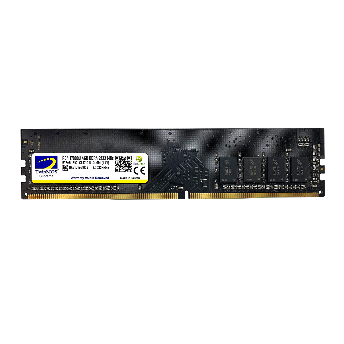 TwinMOS DDR4 2133MHz U-DIMM for Desktop