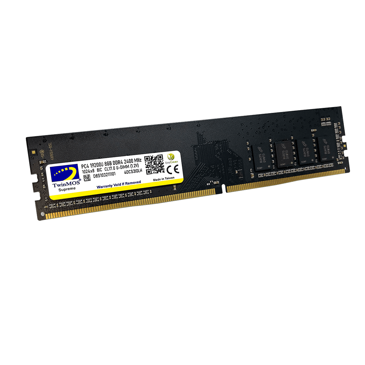 TwinMOS DDR4 2400MHz U-DIMM for Desktop