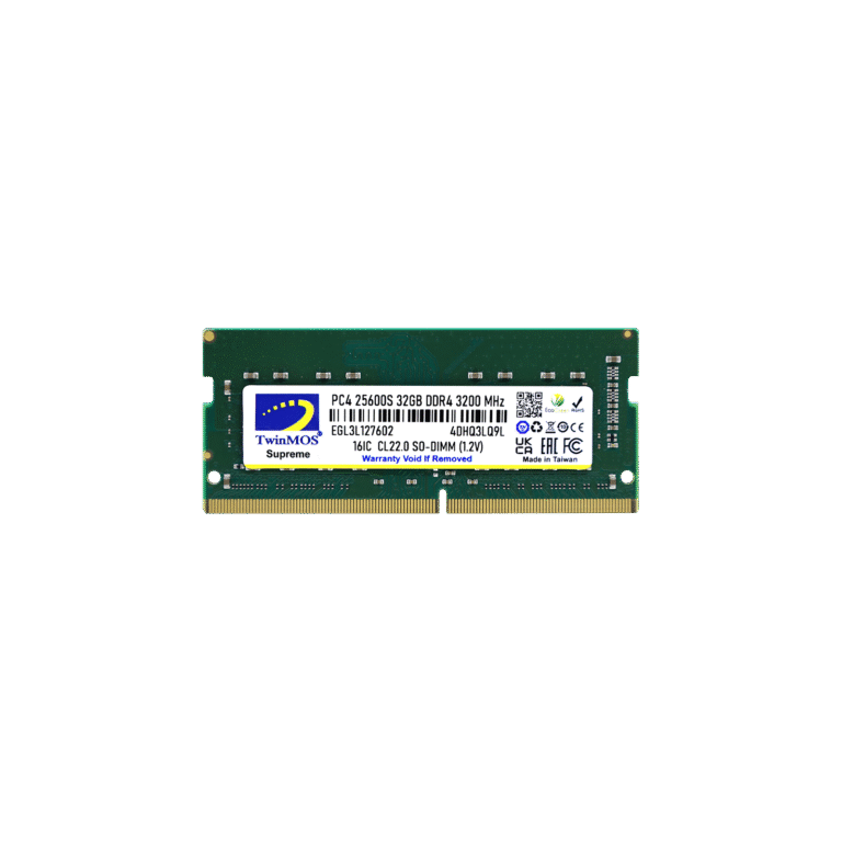 TwinMOS 3200MHz DDR4 SO-DIMM for Laptop