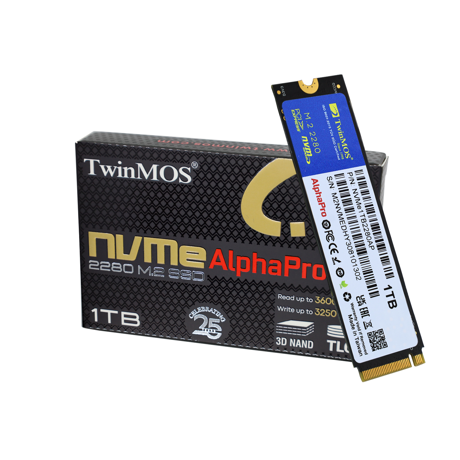 TwinMOS AlphaPro NVMe M.2 2280 New SSD