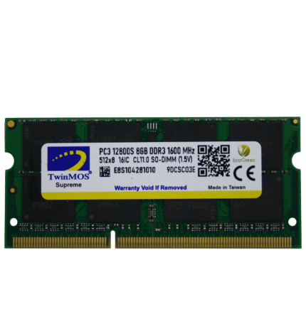 TwinMOS DDR3 1333MHz SO-DIMM for Notebook